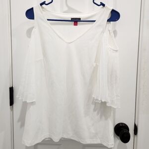 Vince Camuto Ivory Desert Summer Size Small Blouse, New With Tags.